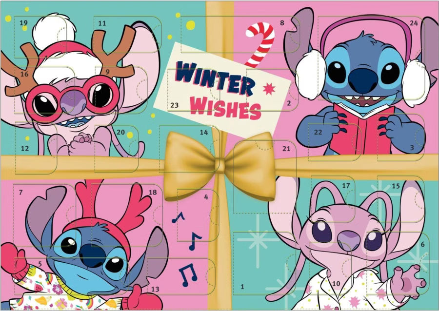VORBESTELLUNG - Lieferung bei uns mitte Oktober! Disney Lilo & Stitch - Adventskalender