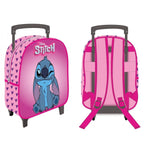 Disney Lilo & Stitch Trolley-Rucksack pink