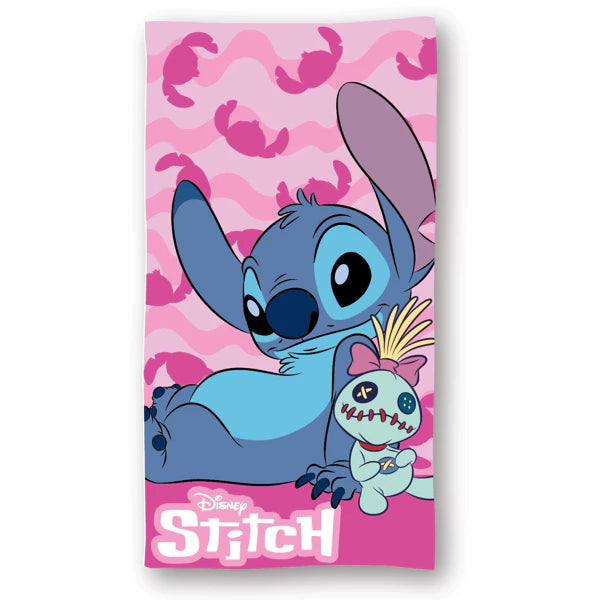 Disney Lilo & Stitch Handtuch sitzend mit Schrulle