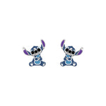 Disney Stitch Ohhringe Stitch Schmuck 925er Silber