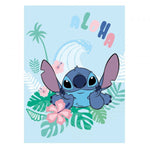 Disney Lilo & Stitch Korallenvlies Decke Aloha