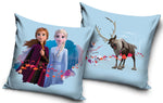 Disney Frozen Anna und Elsa Kissen blau - Personalisierung möglich