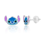 Disney Stitch Ohhringe Stitch Kopf Schmuck 925er Silbe