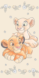 Disney der König der Löwen Badetuch Simba und Nala