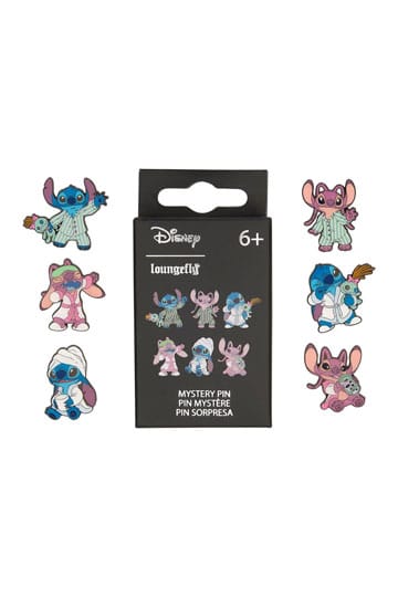 Disney by Loungefly Ansteck-Pins Blind Box Stitch and Angel