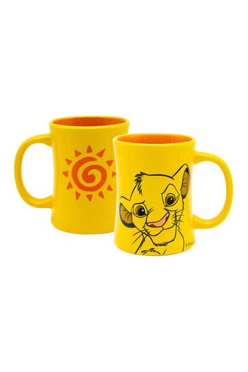 Disney Der König der Löwen 3D Relief Tasse Simba 360 ml