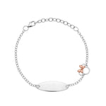 Disney Minnie Maus Armband mit Feld 259er Silber