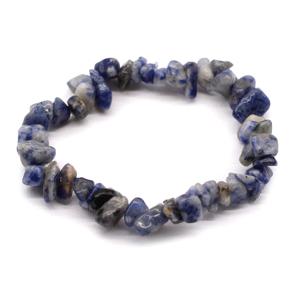 Steinarmband Chipstone Armband - Sodalith Handgelenk oder Fußgelenk