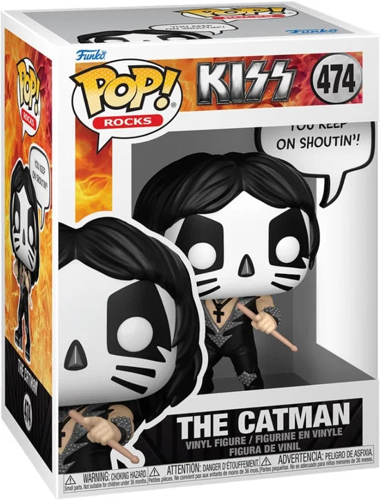 Funko Pop!  Kiss The Catman Vinyl 474