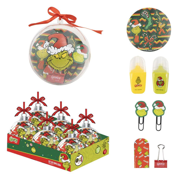 Grinch Weihnachtskugel gefüllt