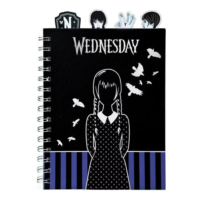 Wednesday Spiralnotizbuch