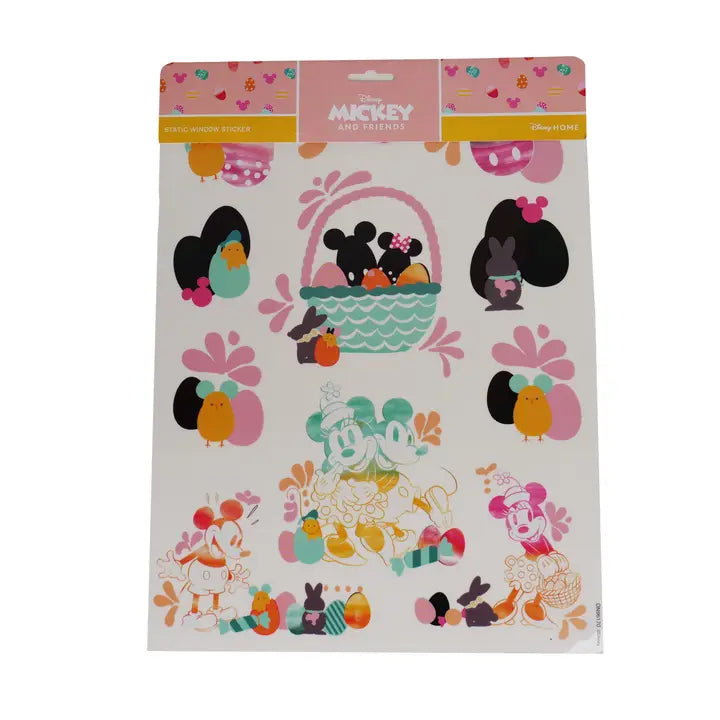 Mickey & Minnie Fensterbilder Ostern