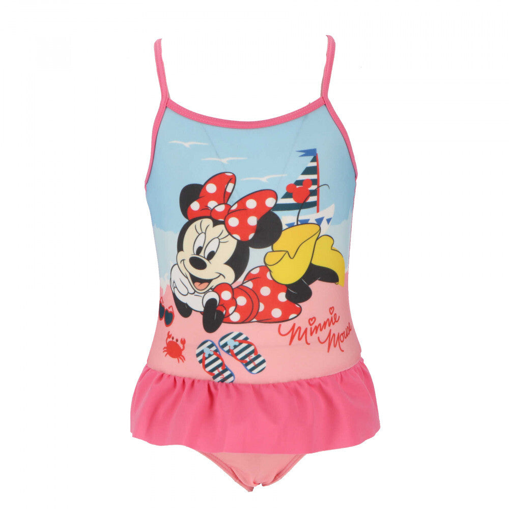 Minnie Maus Badeanzug rosa 122/128