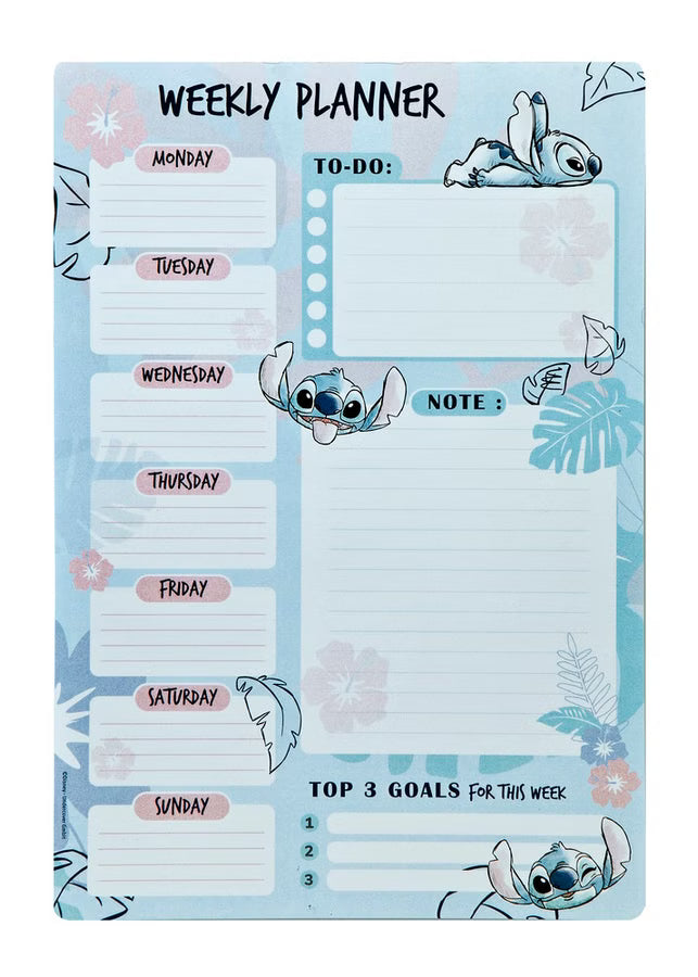 Disney Lilo & Stitch Wochenplaner