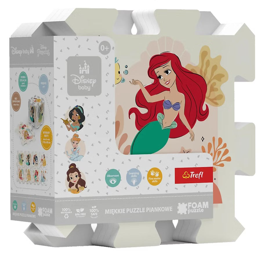 Disney Princess- Schaumstoff-Puzzle Matte - 8 Teile