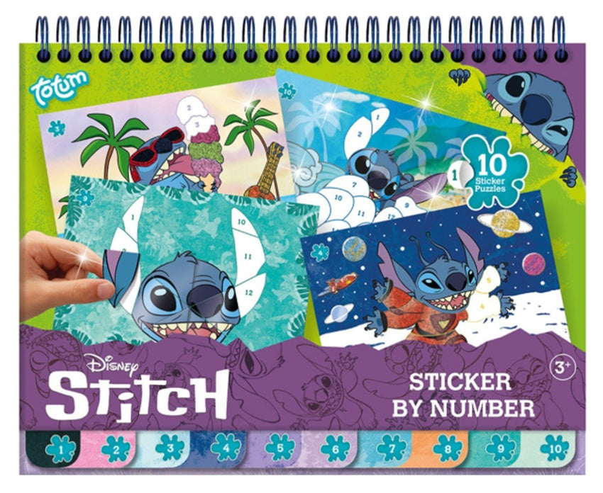 Disney Lilo & Stitch - Stickern nach Zahlen