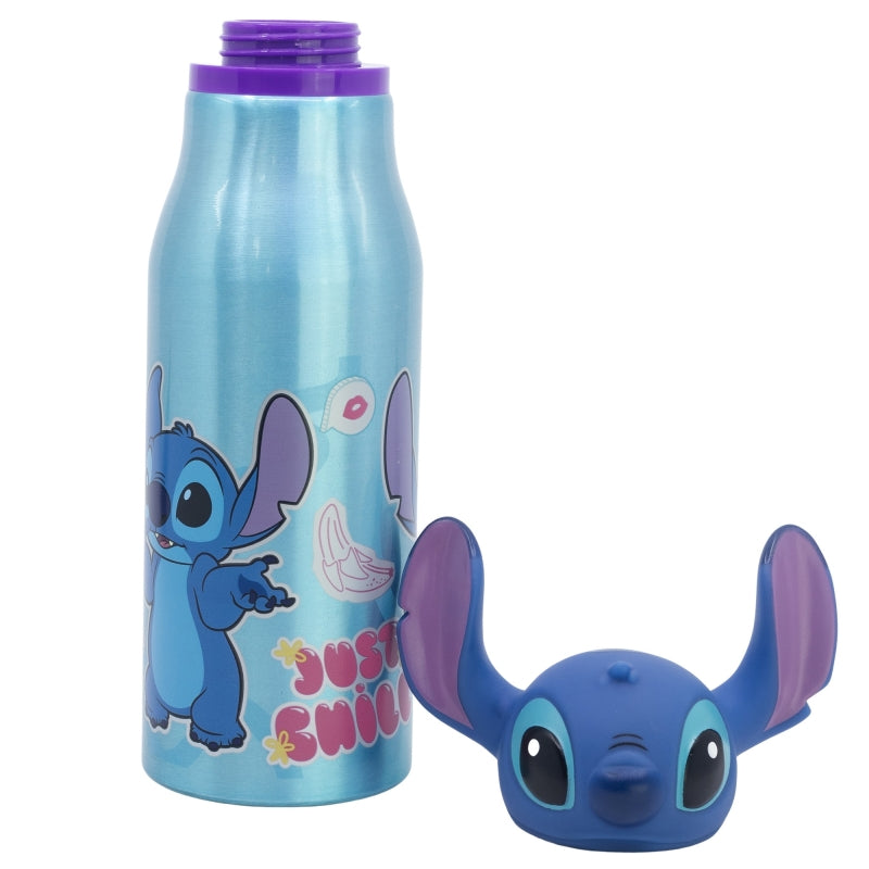 Disney Lilo & Stitch Drawing 3D Figur Trinkflasche - 690 ml
