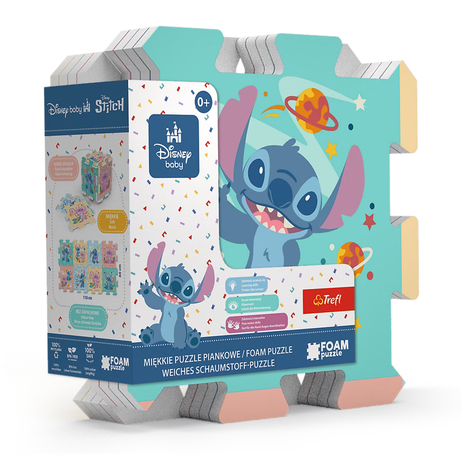 Disney Lilo & Stitch - Schaumstoff-Puzzle - 8 Teile