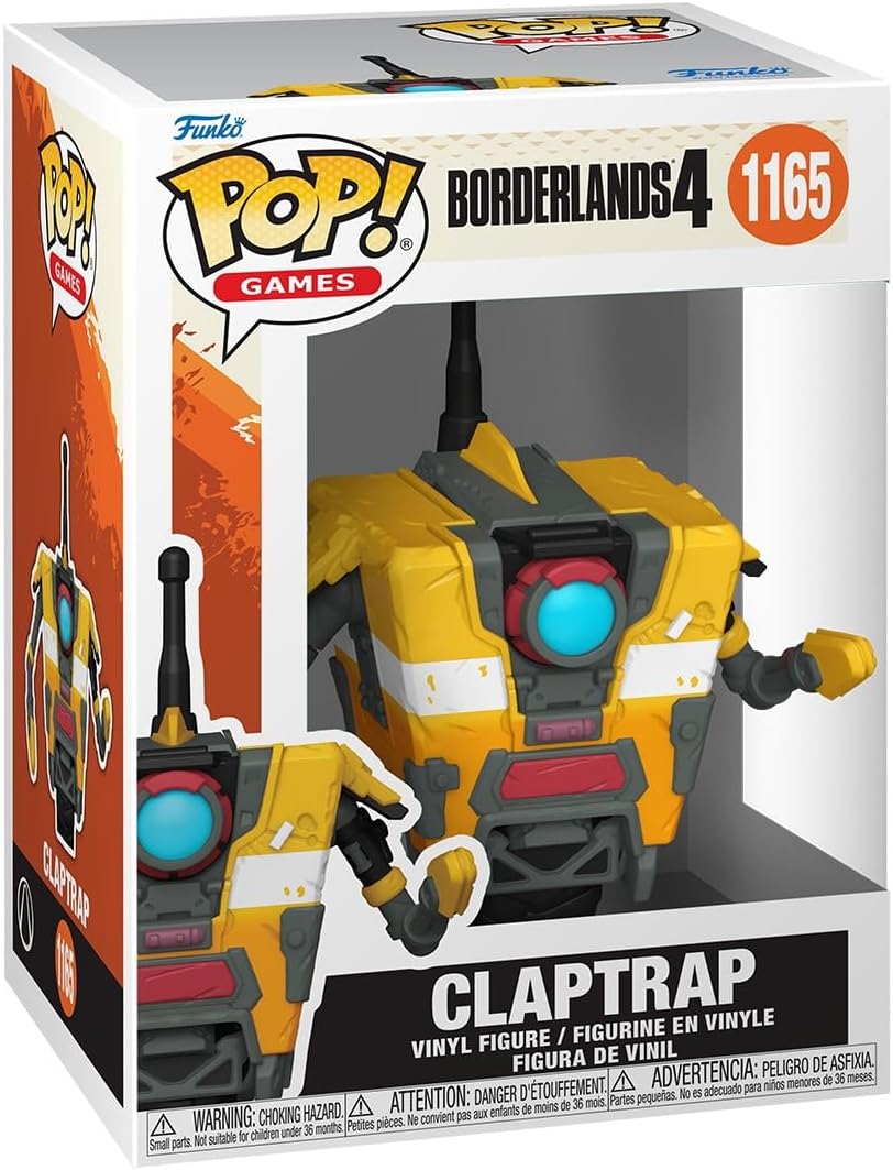Funko Pop! Vinyl Borderlands 4 - Claptrap 1165