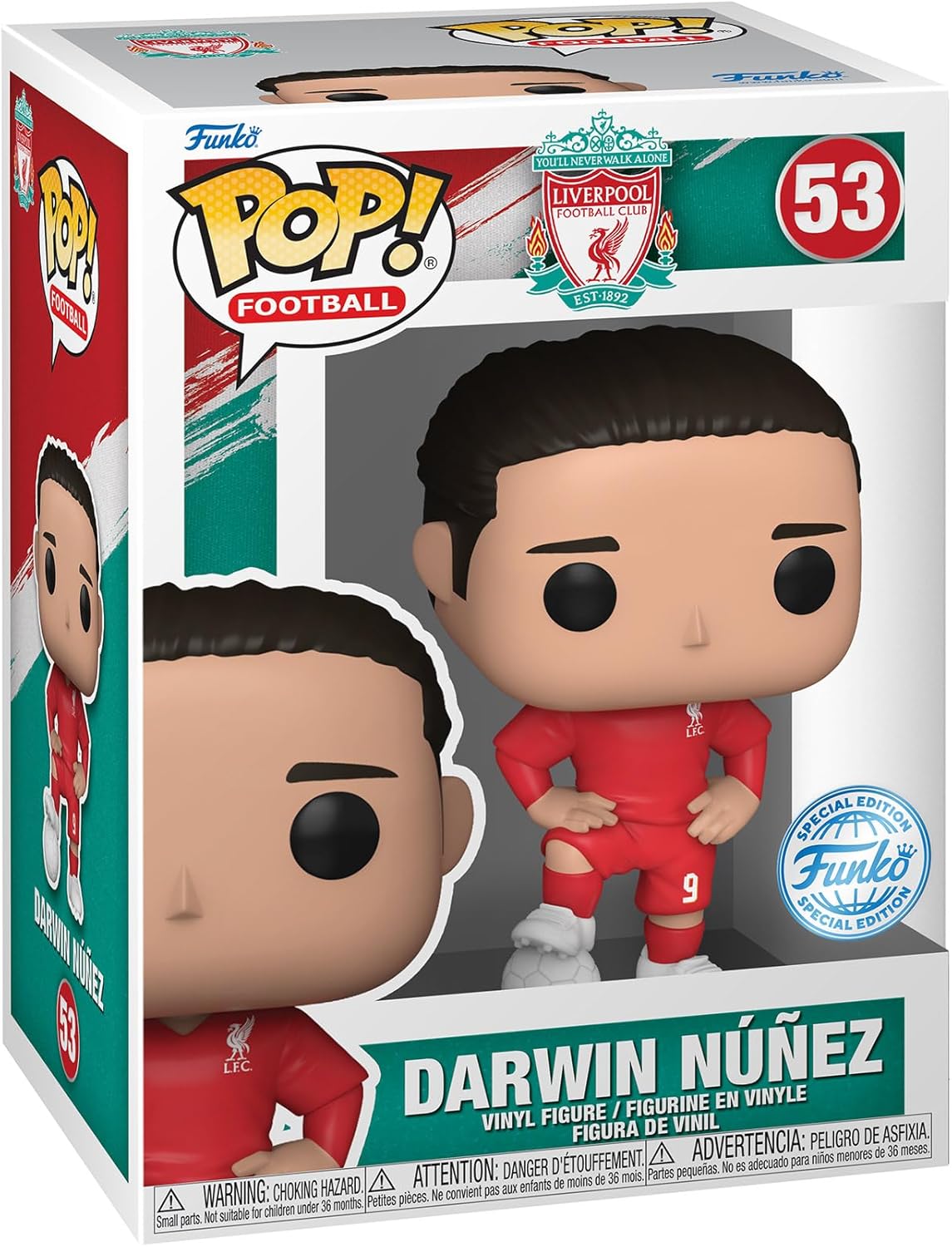 Funko POP!  Liverpool FC - Darwin Nunez 53