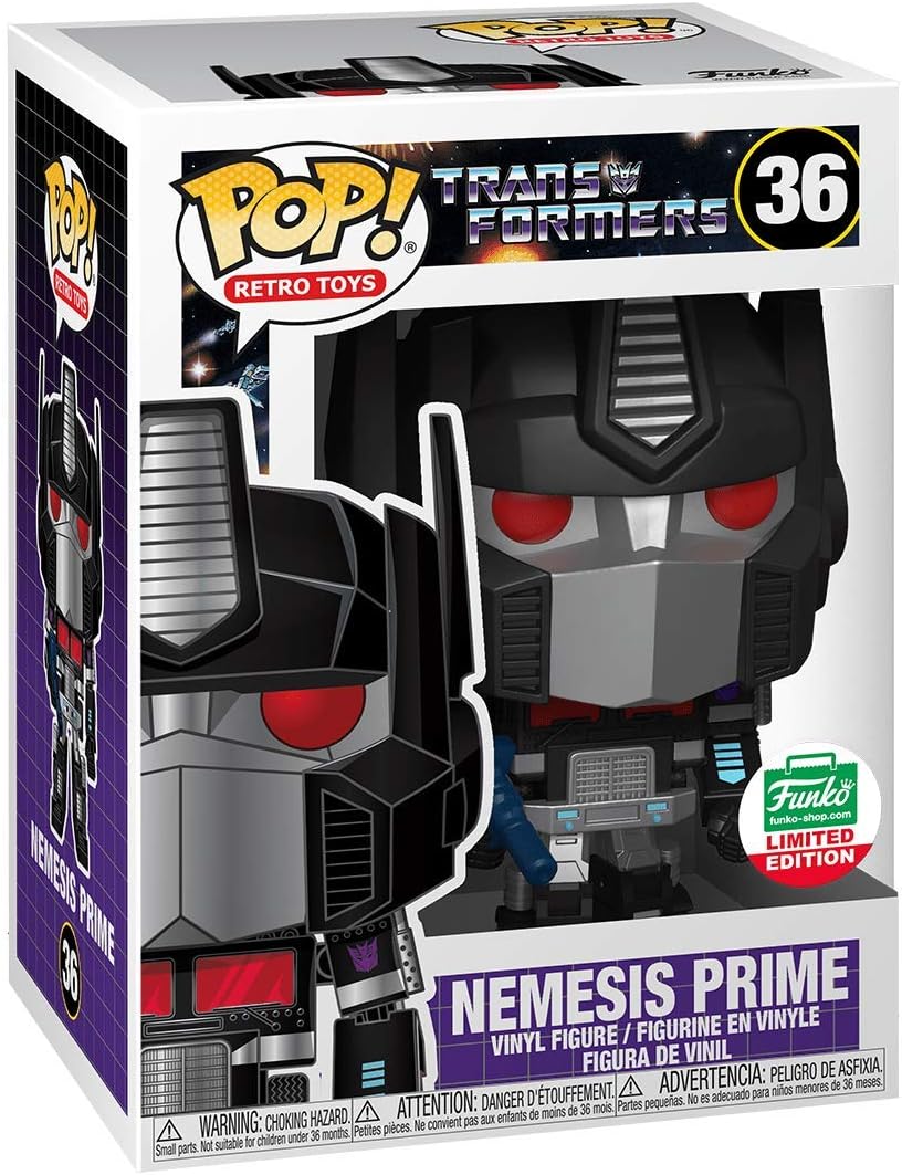 Funko POP!  TRANSFORMERS  167  Nemesis Prime