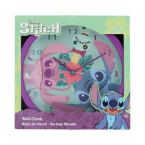 Disney Lilo & Stitch Wanduhr lila