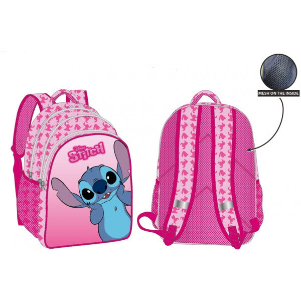 Disney Lilo & Stitch Schul Rucksack - pink