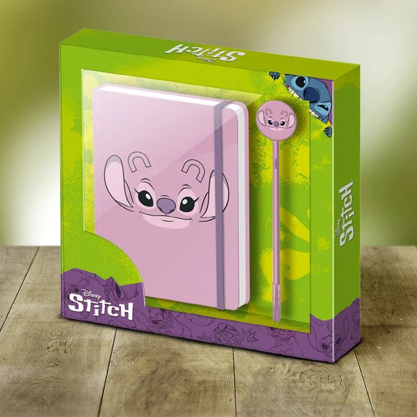 Disney Stitch Angel Notizset mit Stift