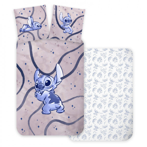 Disney Lilo & Stitch Bettwäscheset hell 100x135 cm