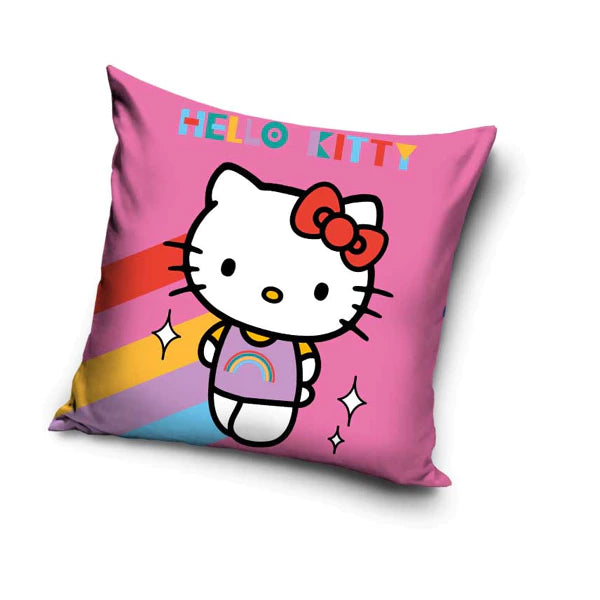 Kissen Hello Kitty Regenbogen 40 x 40 cm