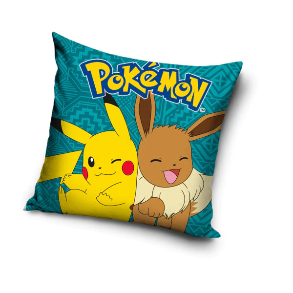 Pokemon Kissen Pikachu und Evoli 40 x 40 cm