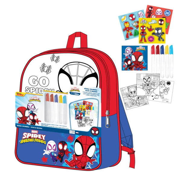 Spiderman färbbarer Rucksack Tasche 38 cm