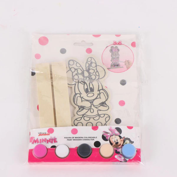 Disney Minnie Süße bemalbare Holzfigur