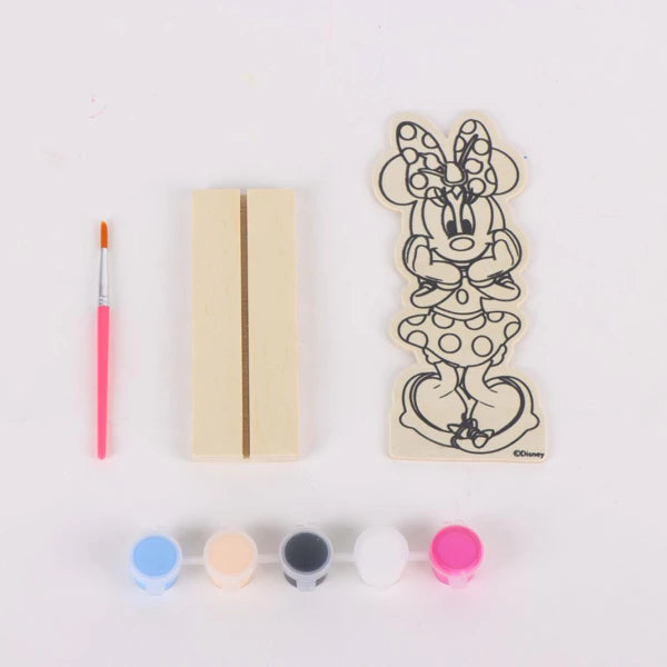 Disney Minnie Süße bemalbare Holzfigur