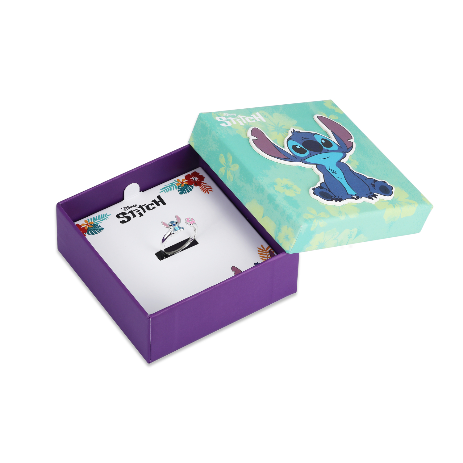 Disney Stitch Ring Schmuck 925er Silber
