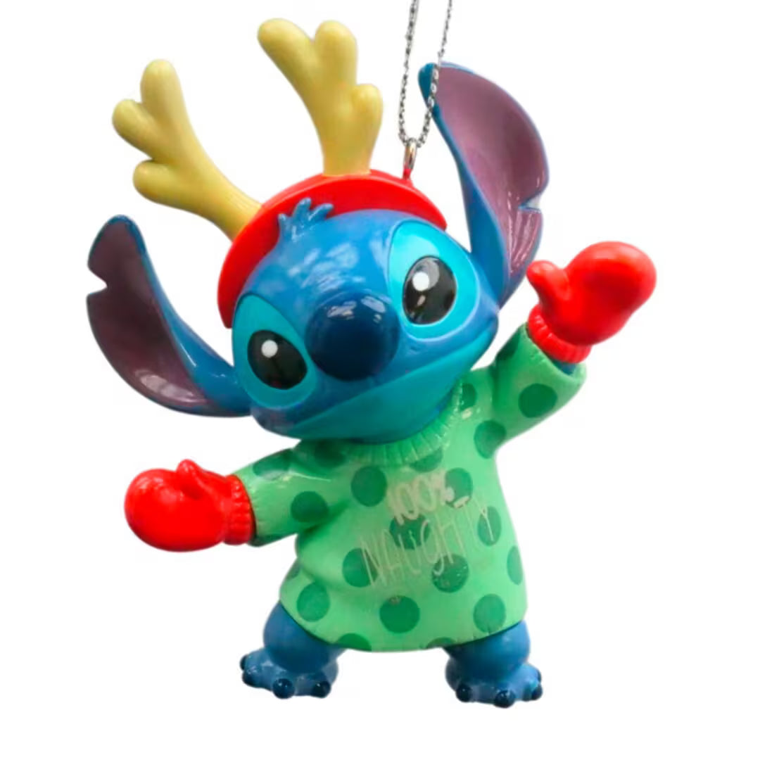 Disney Stitch Weihnachten Ornament Weihnachtsbaum Rentier
