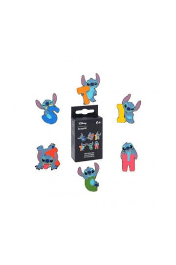 Disney by Loungefly Ansteck-Pins Blind Box Lilo & Stitch Buchstaben