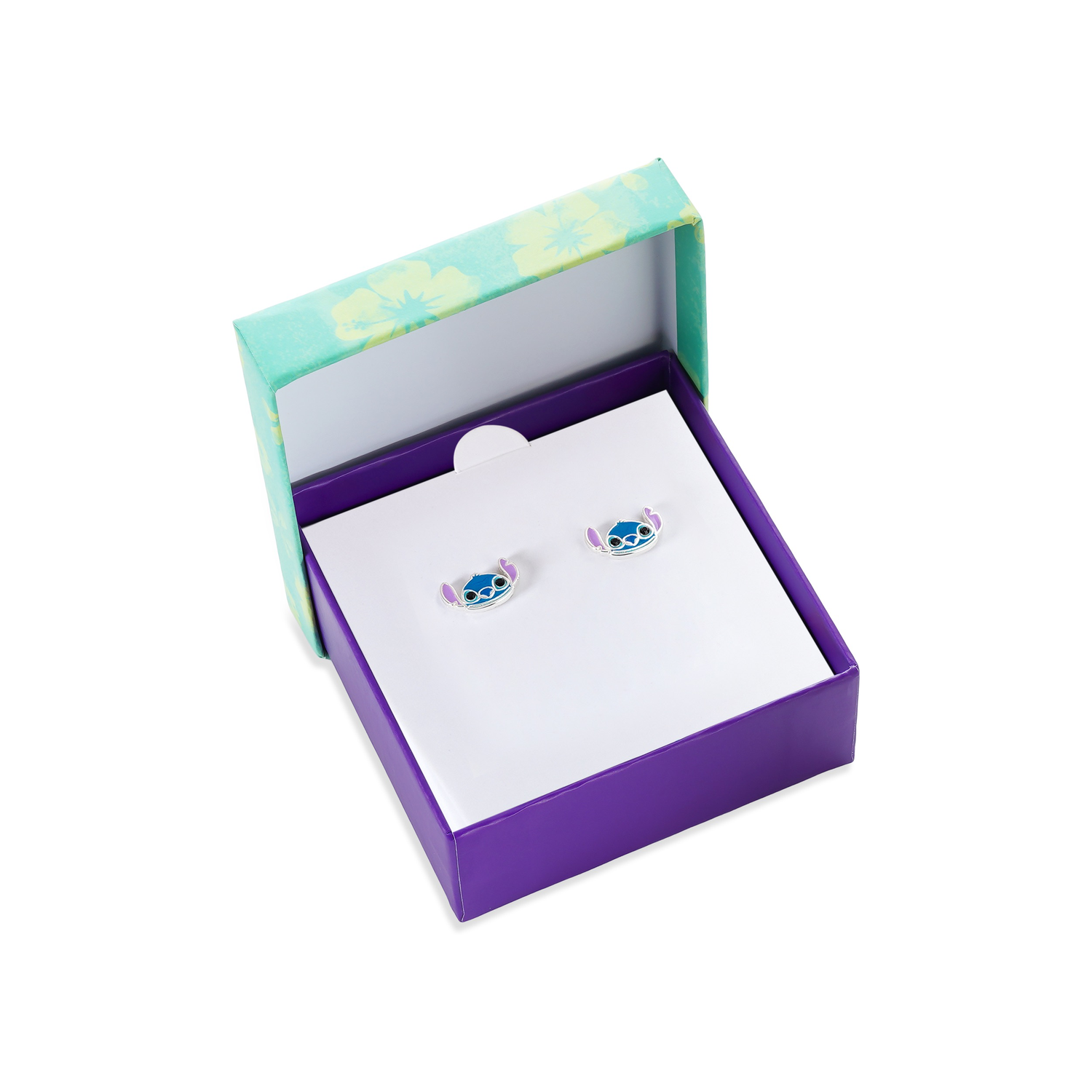 Disney Stitch Ohhringe Stitch Kopf Schmuck 925er Silbe