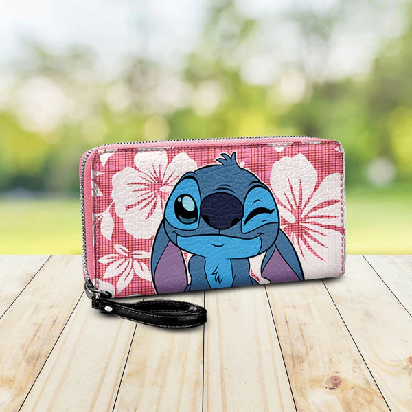 Disney Stitch Geldbörse rosa