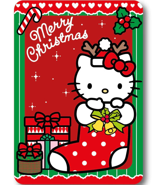 Hello Kitty Weihnachtsfleece Decke