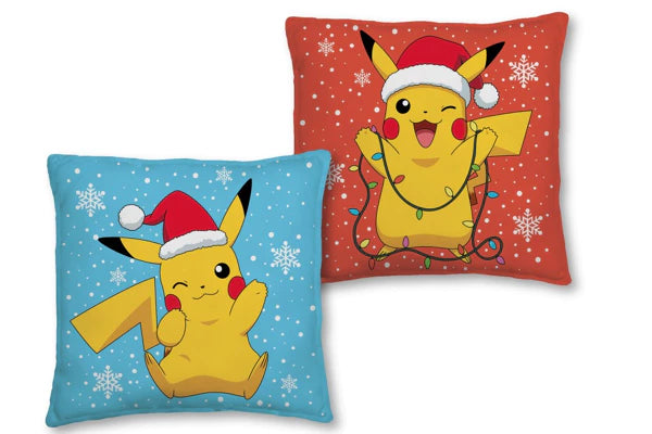 Pokemon Pikatchu Weihnachtskissen 40 x 40 cm