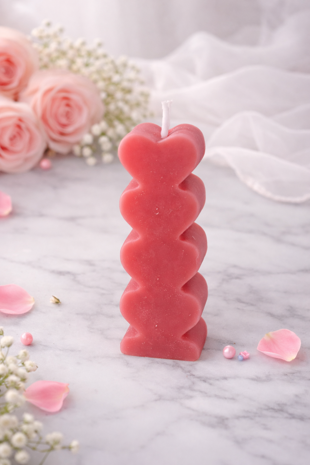 Handmade Kerze Stabkerze- perfekt als Geschenk