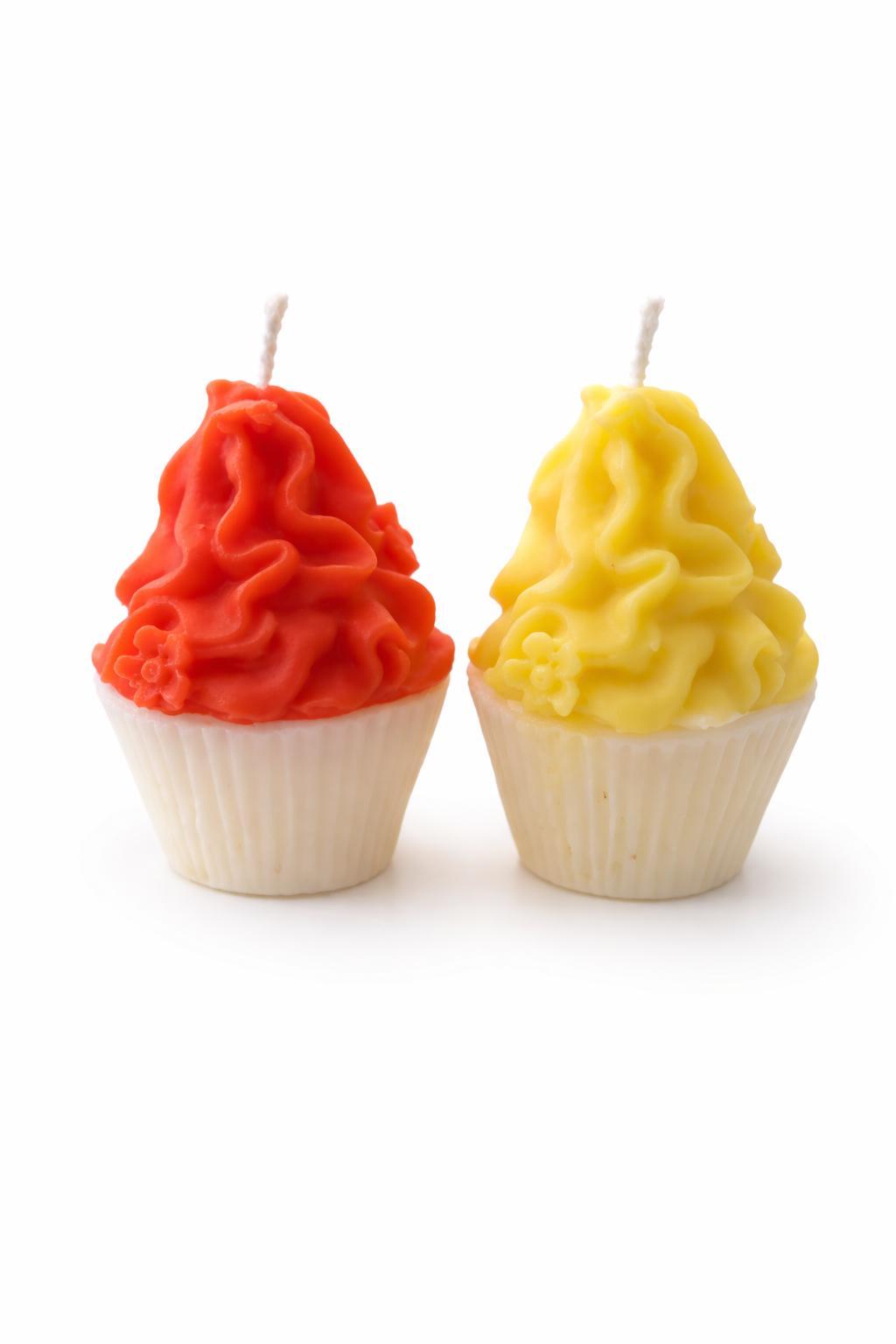 Handmade Kerze cupcake klein- perfekt als Geschenk