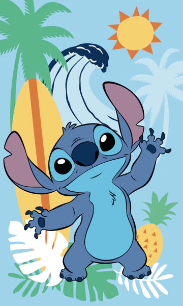 Disney Lilo und Stitch kleines Handtuch Gesichtshandtuch Baumwolle  NEU