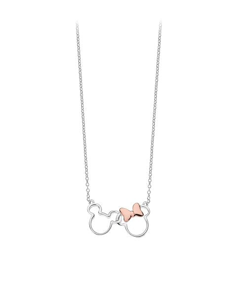 Disney Minnie Maus Kette Kind Mickey & Minnie 259er Silber