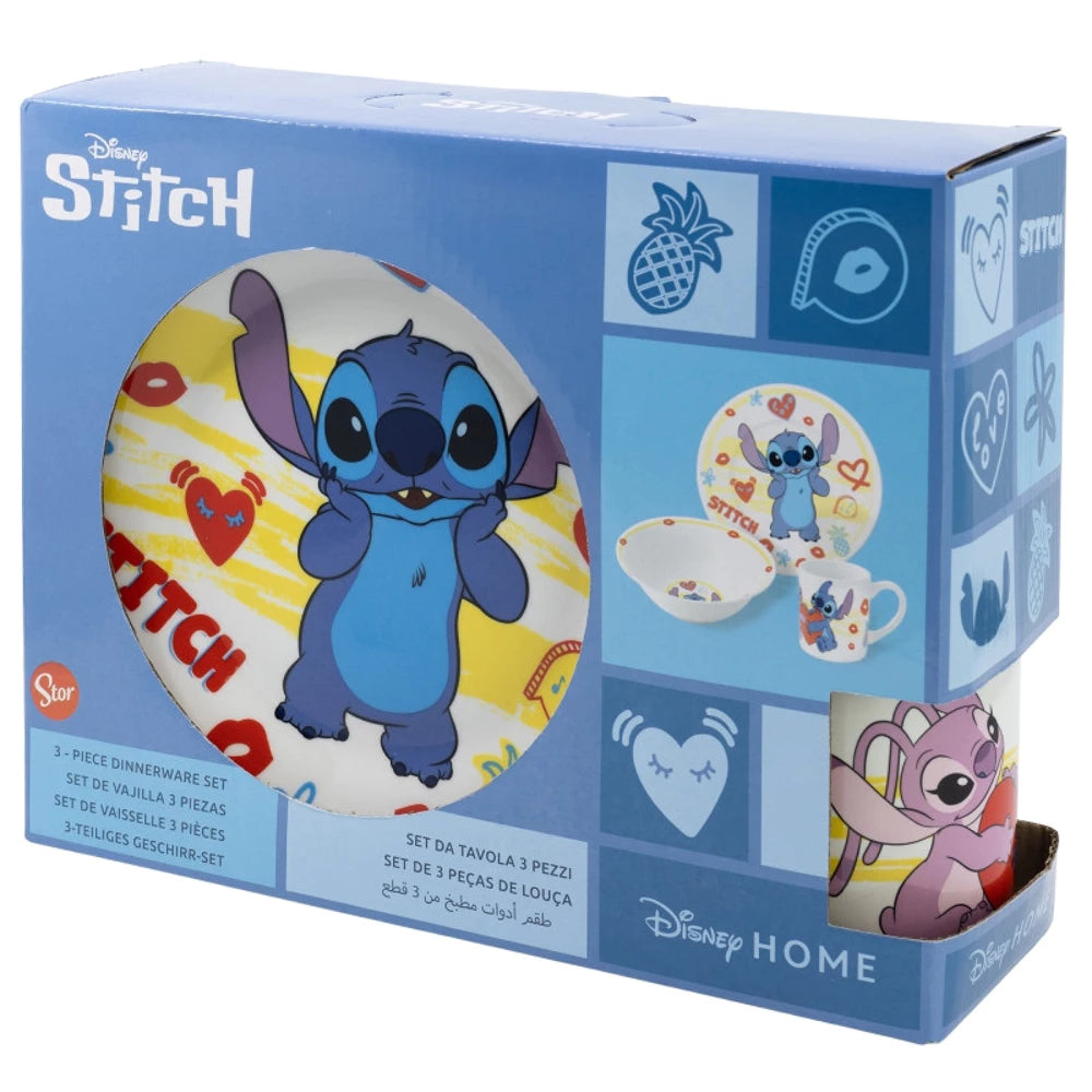 Disney Lilo & Stitch Porzellan-Geschirrset