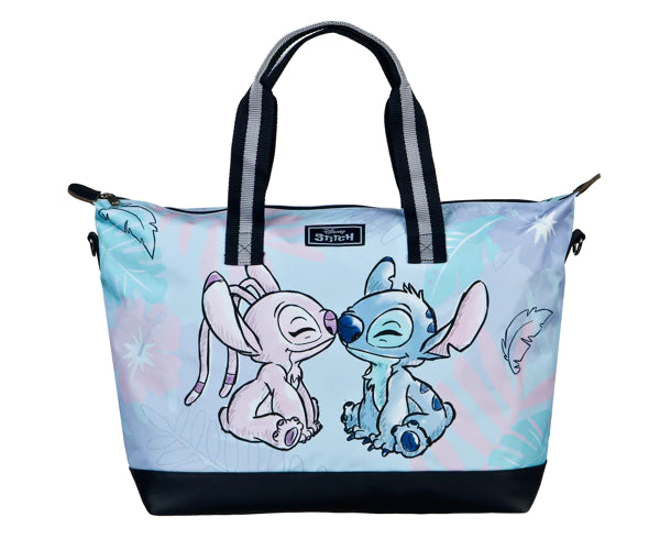 Disney Lilo & Stitch Tragetasche blau mit Angel