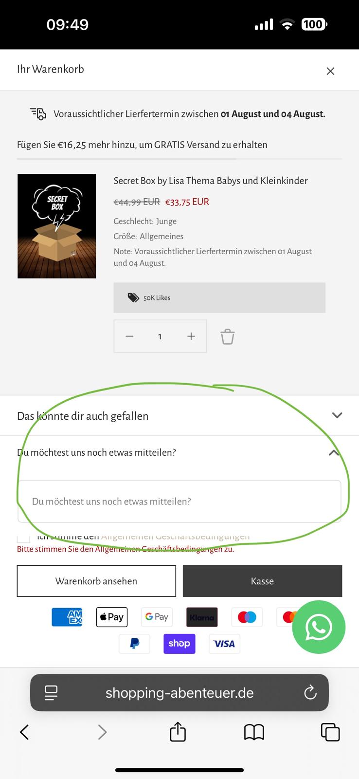 Registrierung