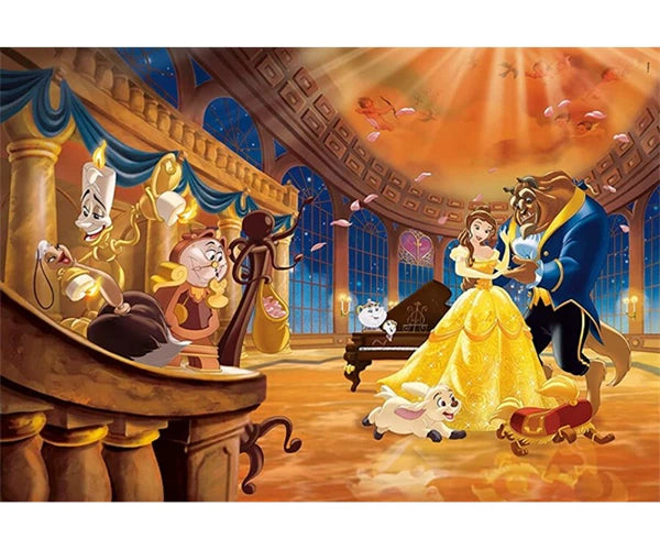 Disney Schöne und das Biest Puzzle 1000 Teile Koffer