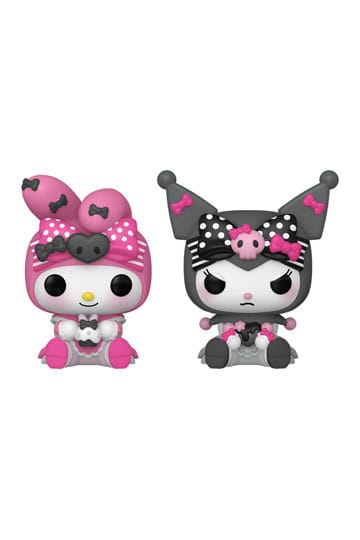 Hello Kitty POP! Vinyl Schlüsselanhänger 2er-Pack My Melody & Kuromi 4 cm